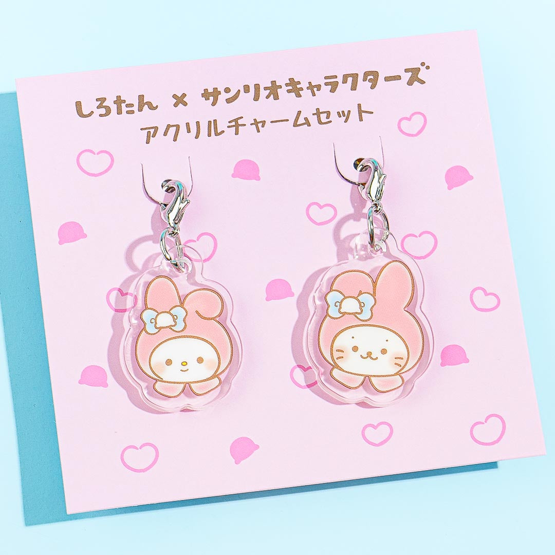 My Melody x Sirotan Head Charm Set