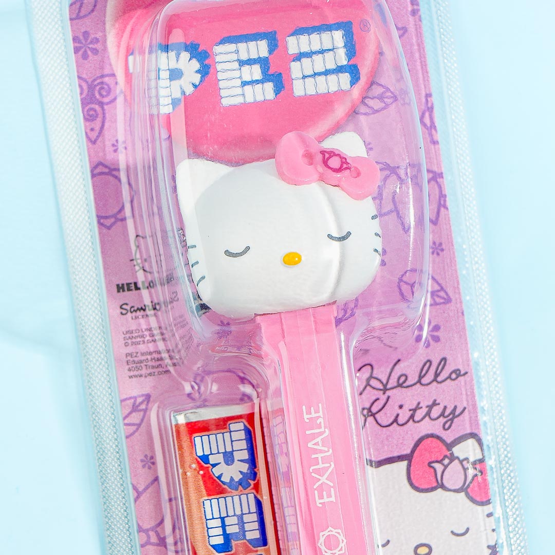Morinaga PEZ Candy - Meditating Hello Kitty
