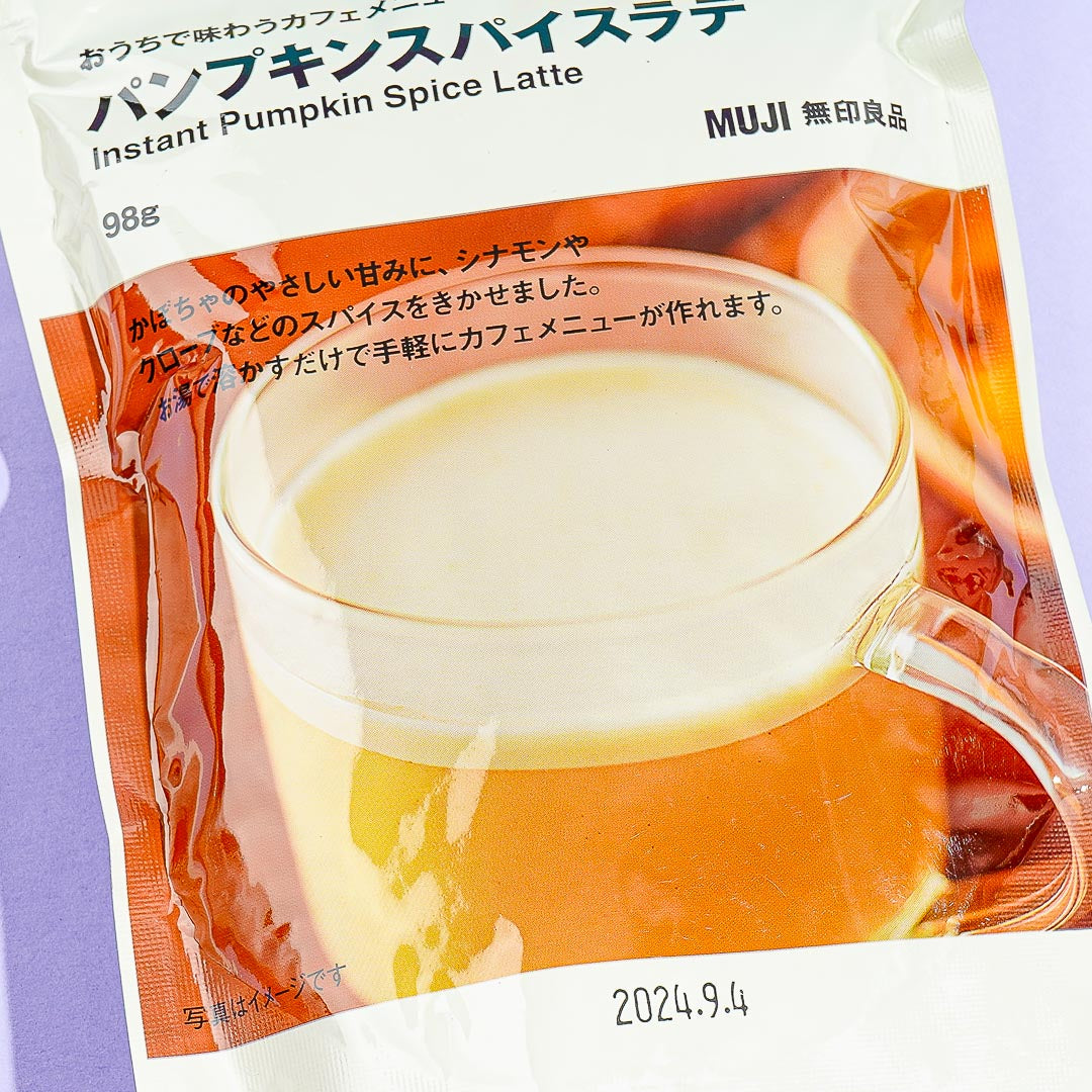 MUJI Instant Pumpkin Spice Latte Bag
