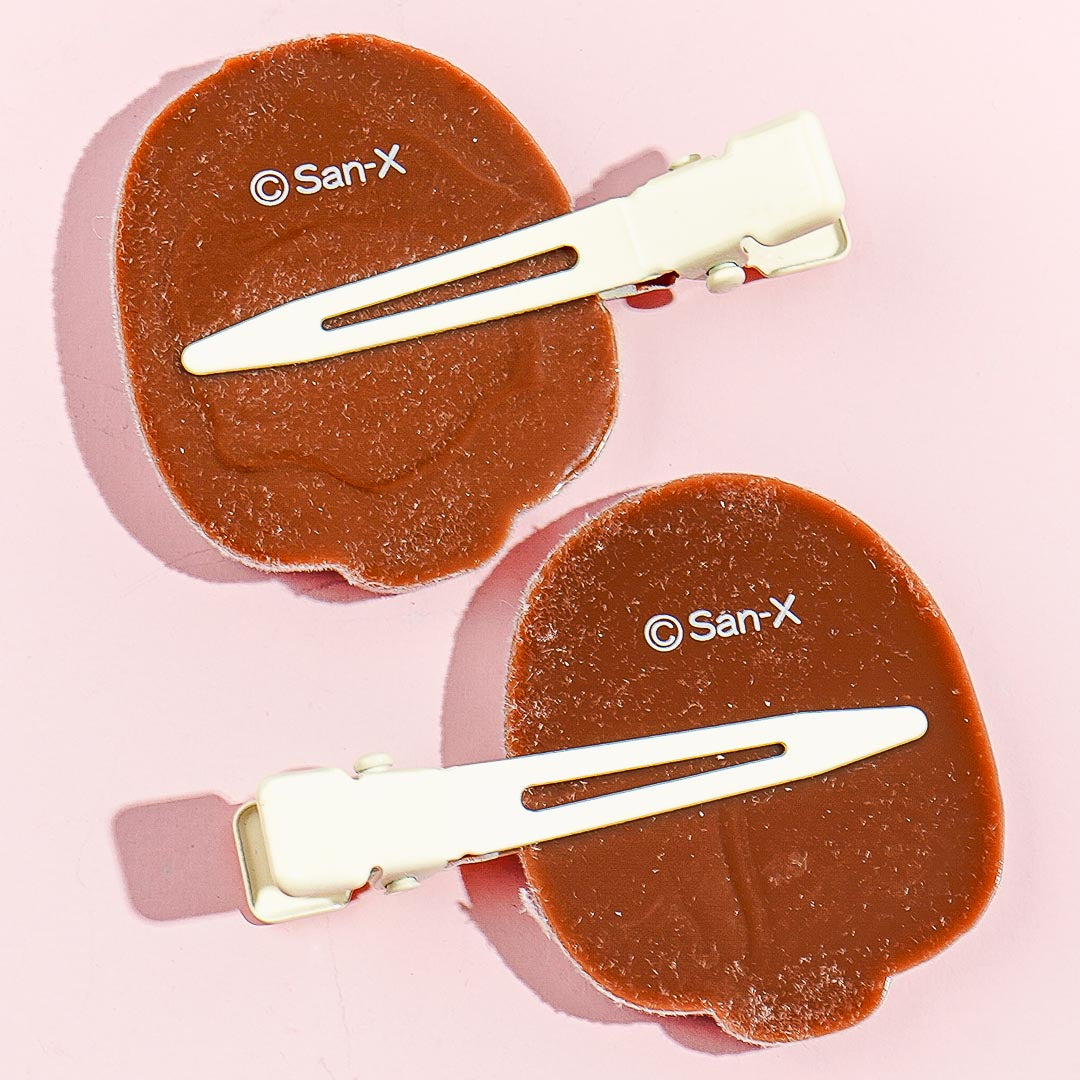 Sumikko Gurashi Velvet Hair Clip Set - Tokage & Nisetsumuri
