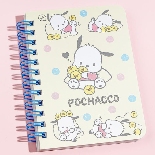 Pochacco Hug Day B7 Spiral Notebook