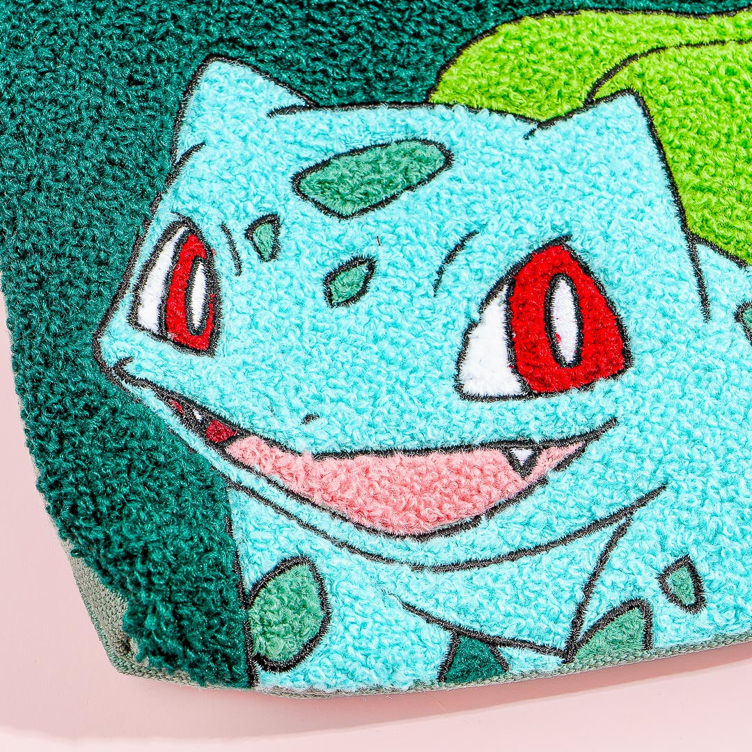 Pokemon 3-Pocket Fuzzy Pouch - Bulbasaur