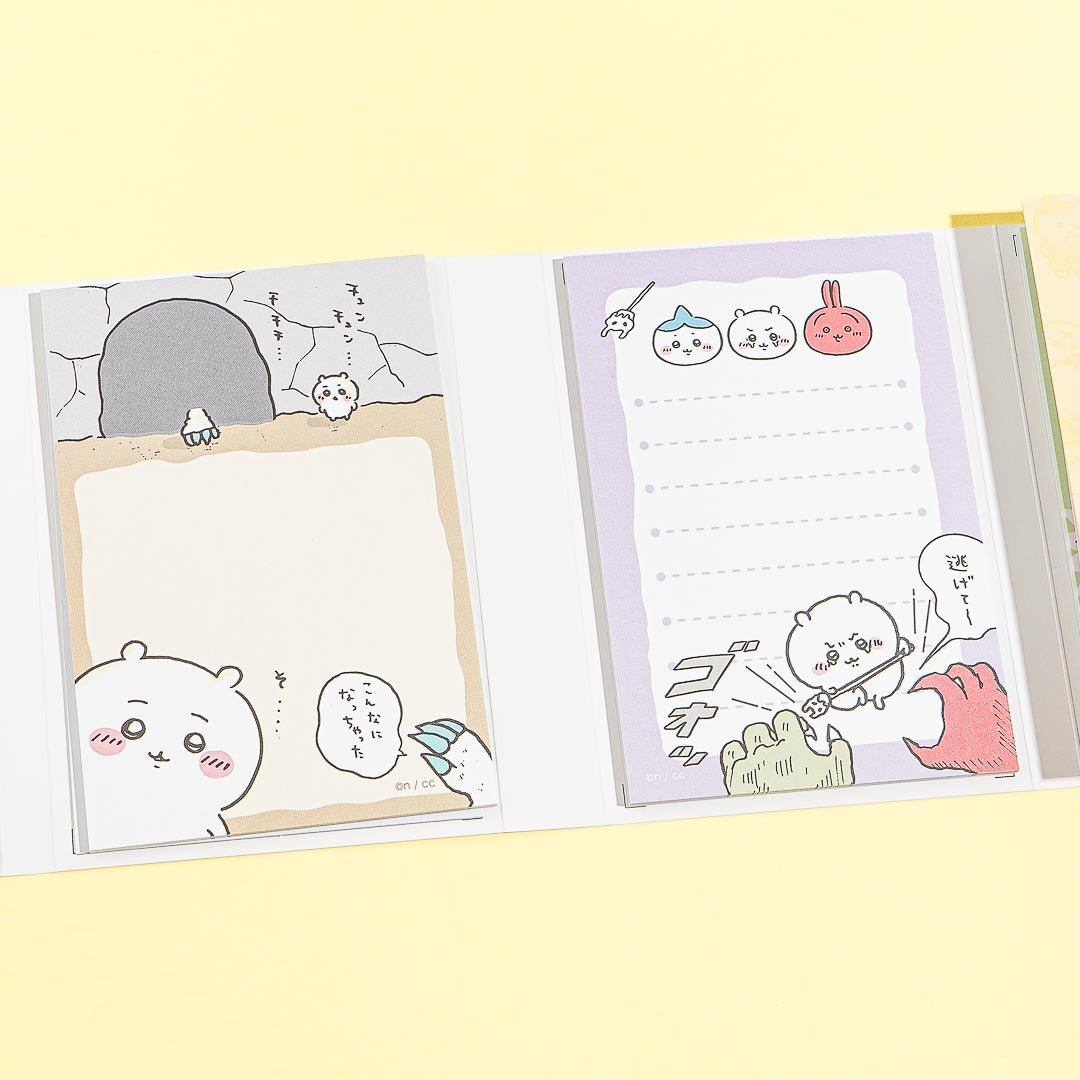 Chiikawa Patapata Memo Pad Set