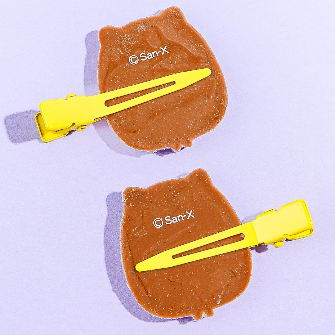 Sumikko Gurashi Velvet Hair Clip Set - Neko & Zassou