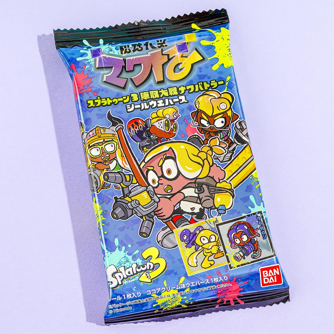 Splatoon 3 Nawa Battler Wafer & Sticker