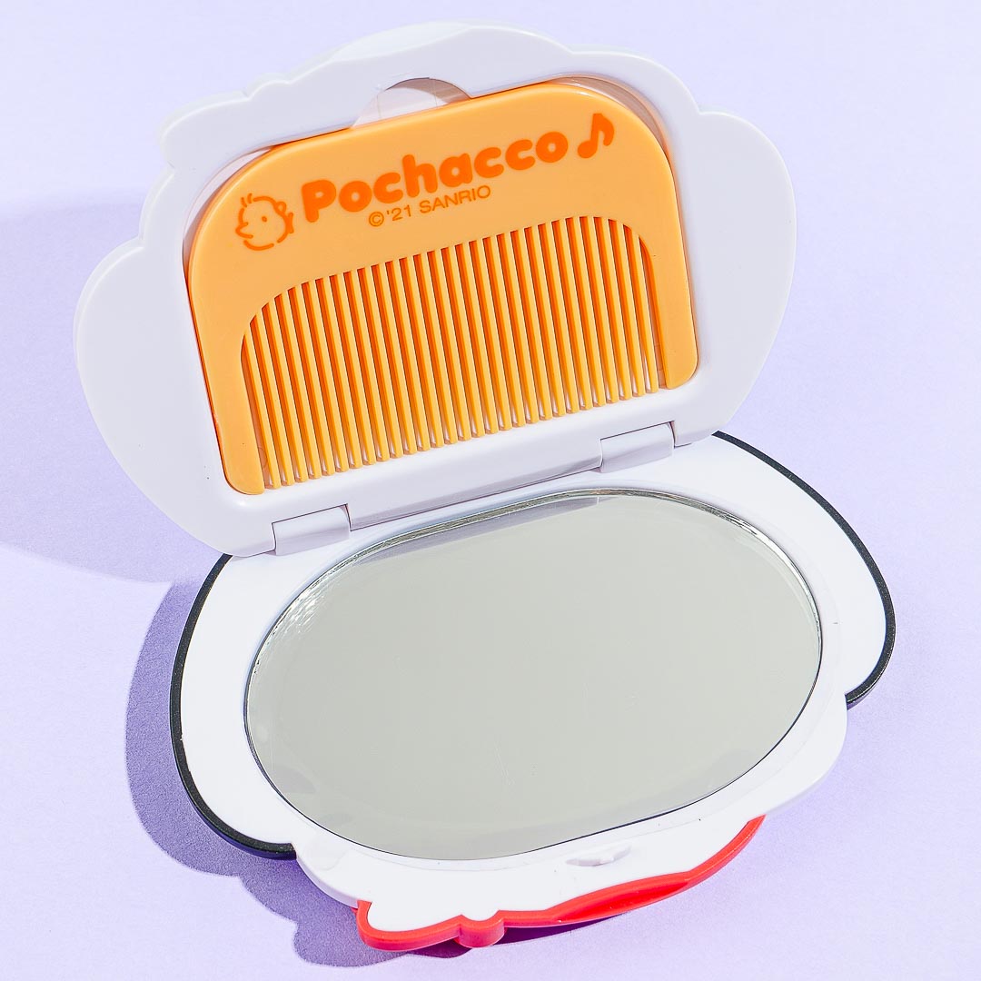 Pochacco Compact Mirror & Comb Set