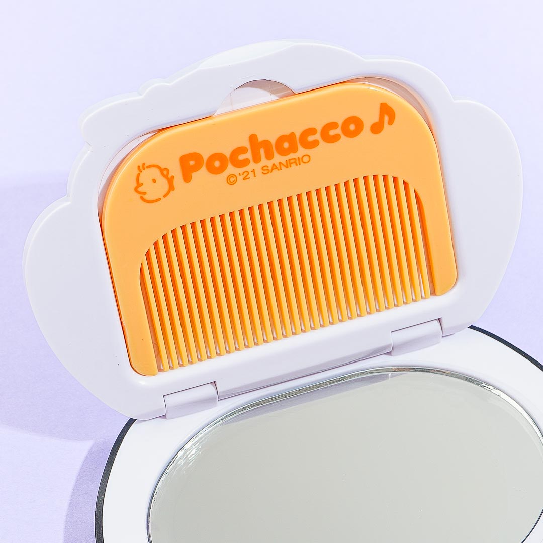 Pochacco Compact Mirror & Comb Set