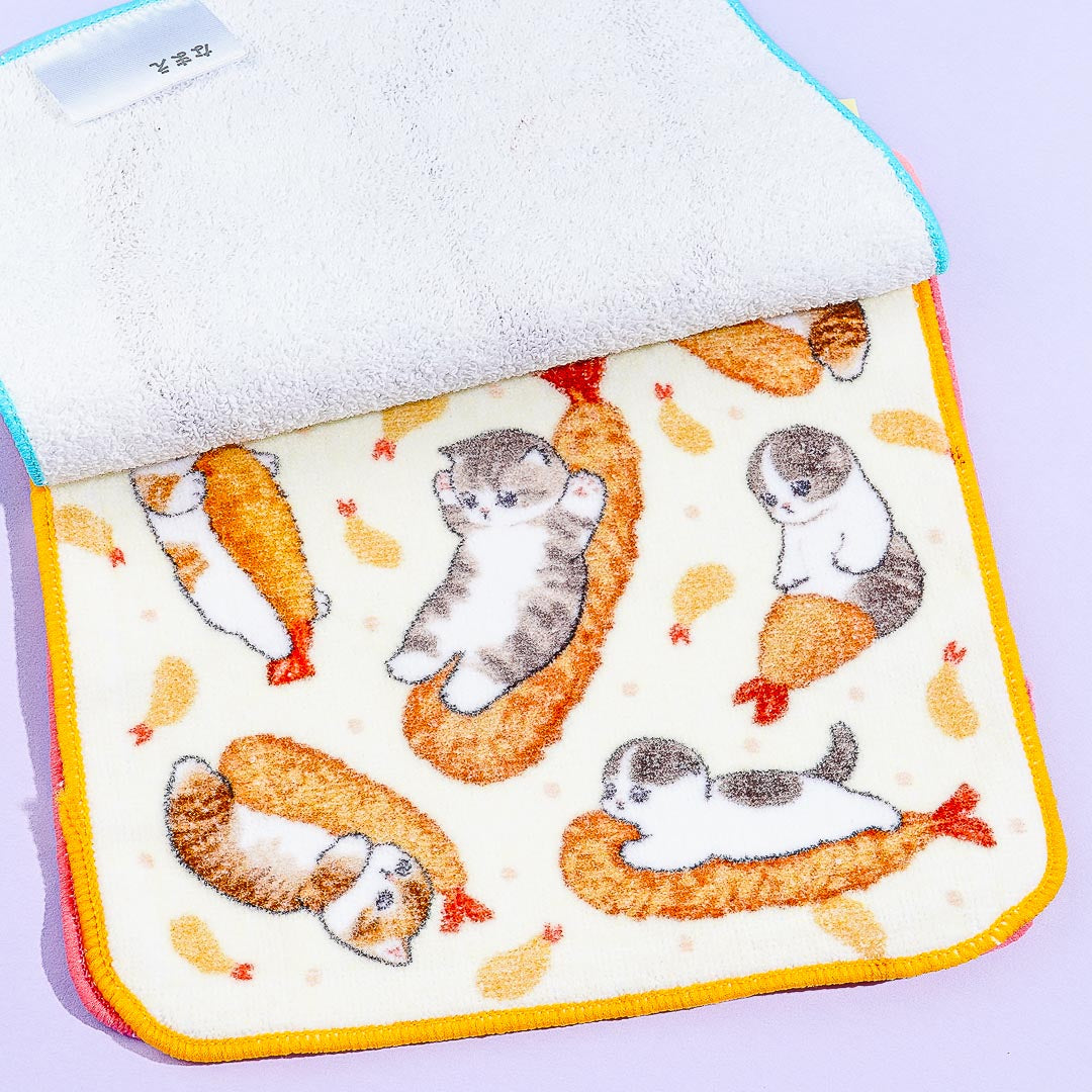 Mofusand Food Fun Mini Towel Set - 3 pcs