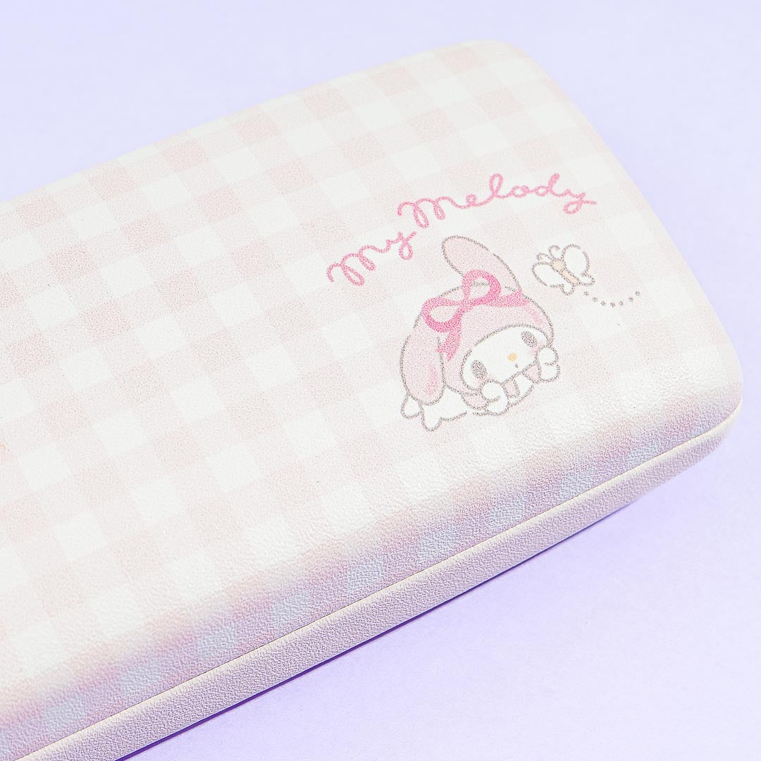 My Melody Gingham Rectangular Eyeglass Case