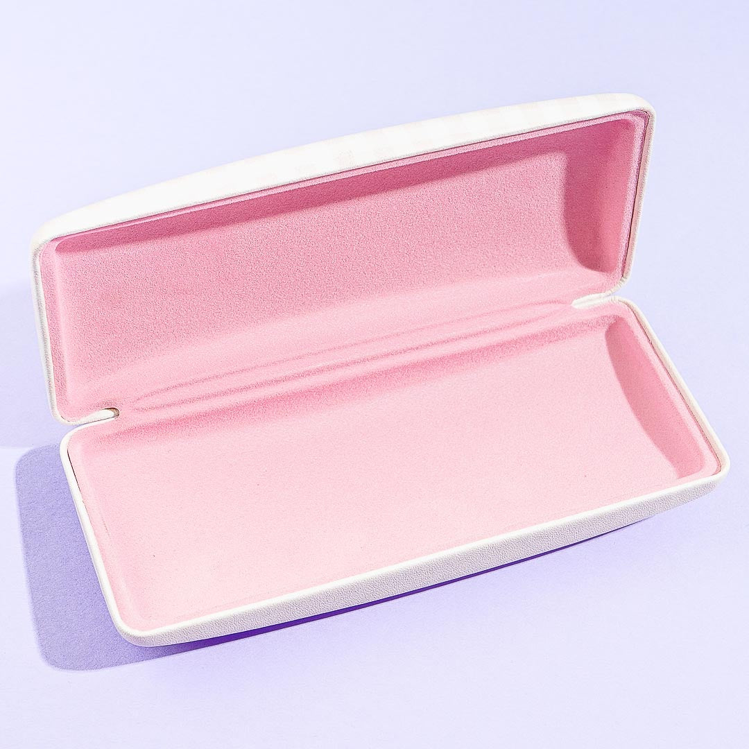 My Melody Gingham Rectangular Eyeglass Case