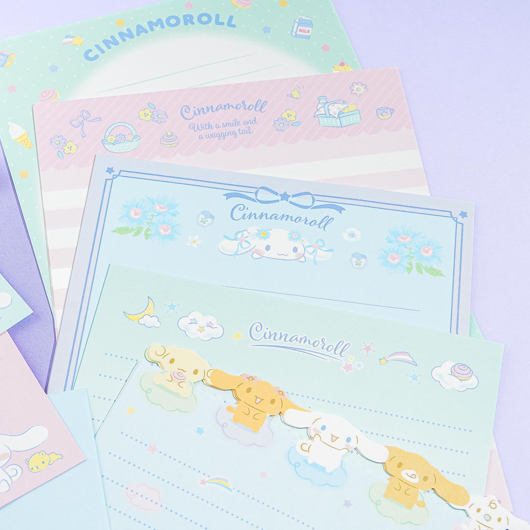 Cinnamoroll Cloudy Playtime Letter Set