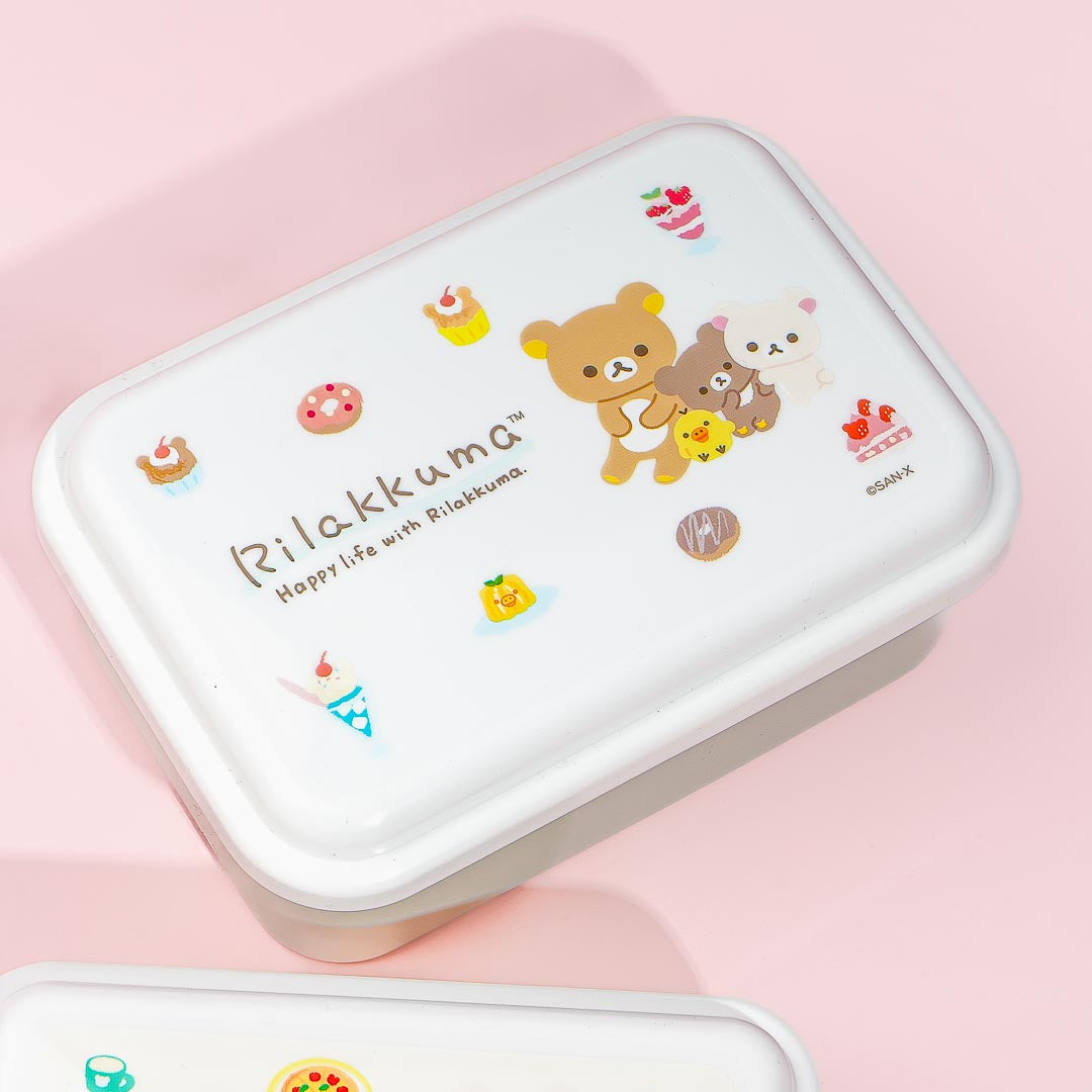 Rilakkuma & Friends Dessert Time Bento Box Set - 3 pcs