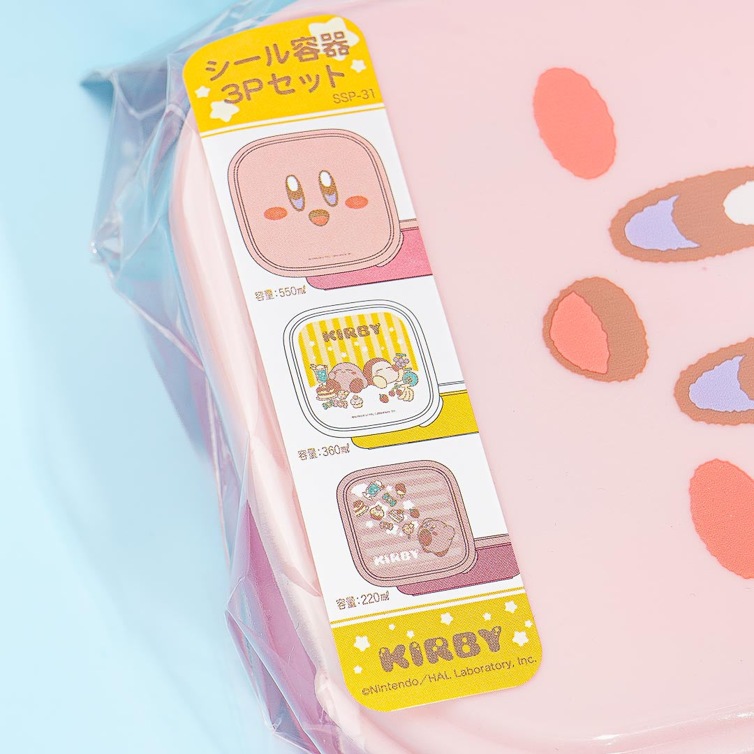 Kirby & Waddle Dee Snack Time Bento Box Set - 3 pcs