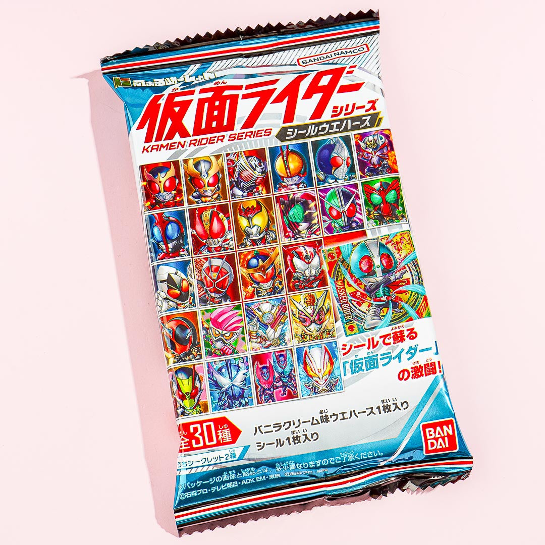 Kamen Rider Wafer With Sticker