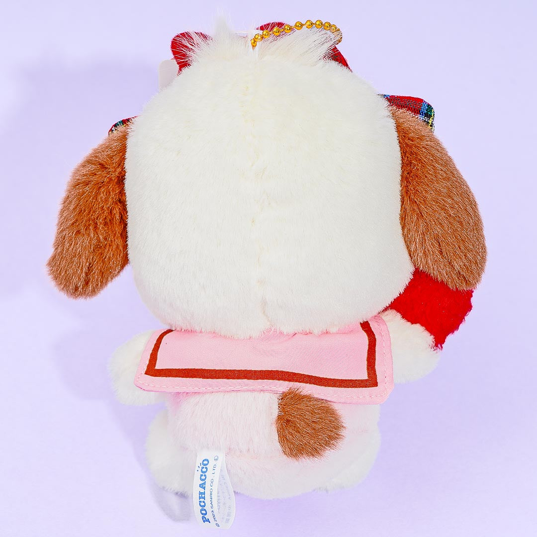Pochacco Ribbon Love Plushie - Medium