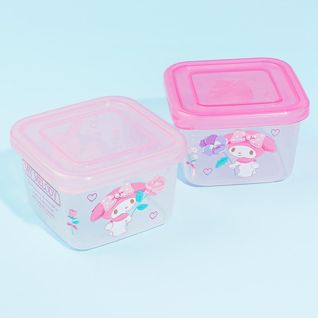 My Melody Flower Season Food Container Set