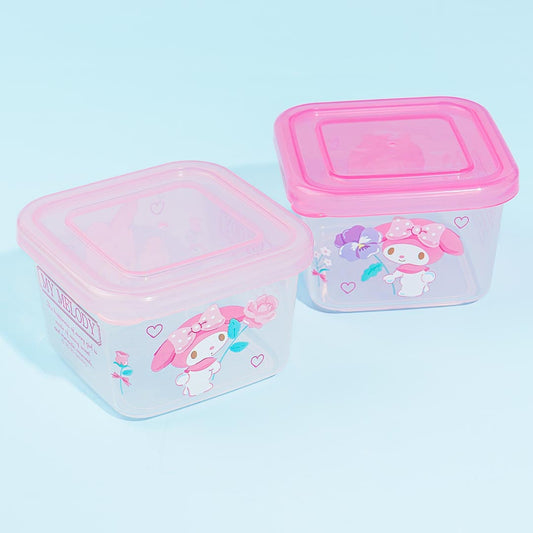 My Melody Flower Season Food Container Set