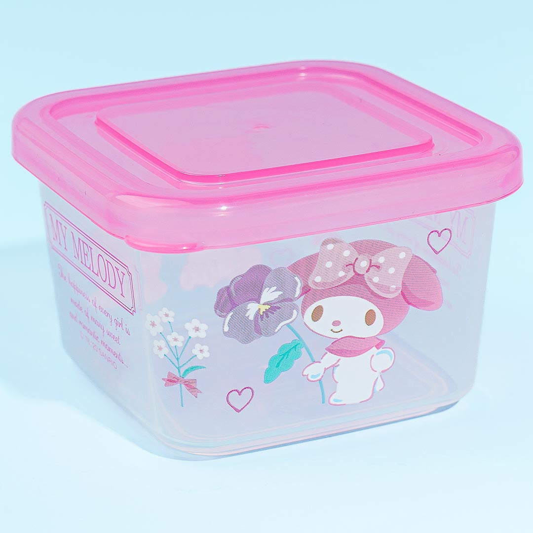My Melody Flower Season Food Container Set