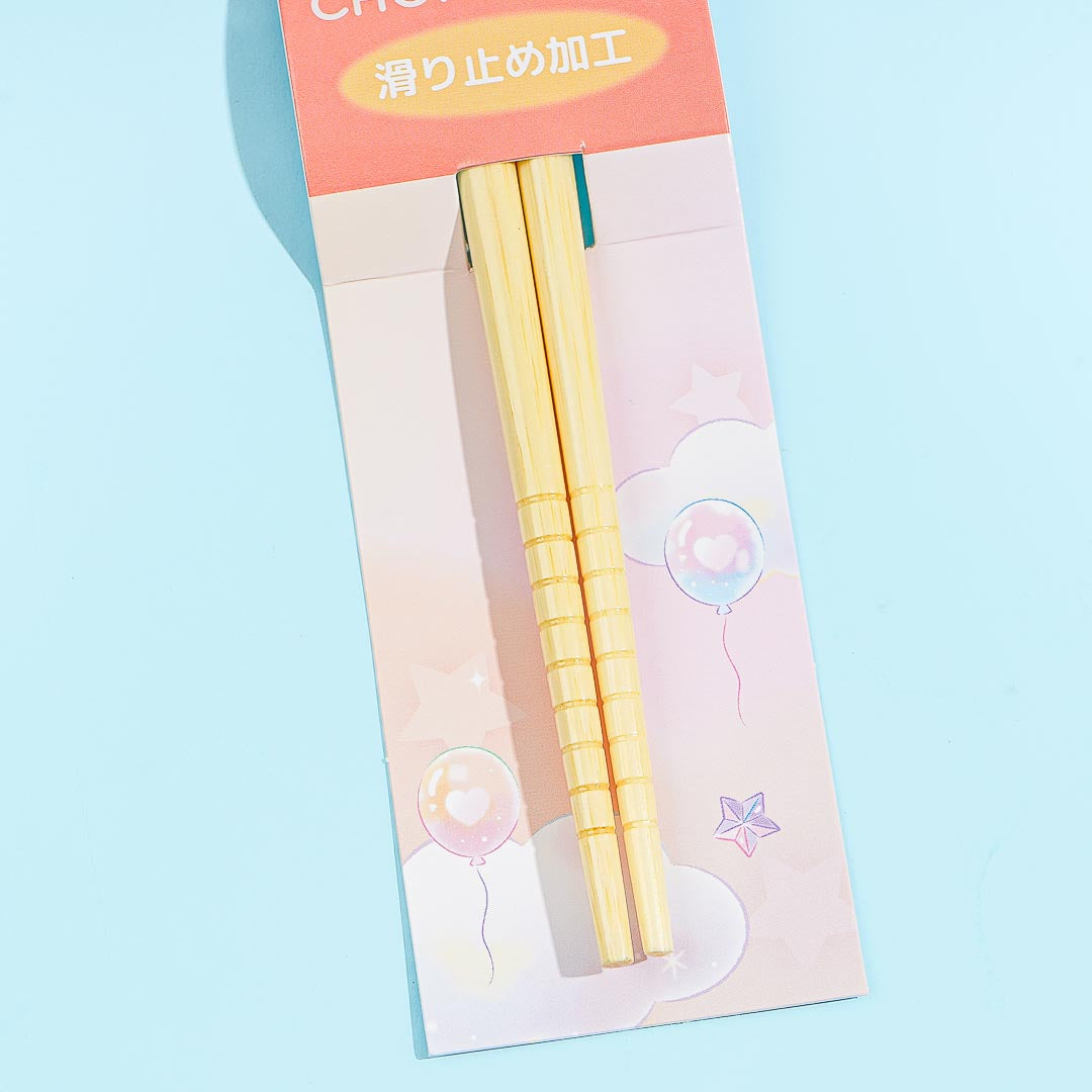 Hello Kitty & The Glitter Unicorn Bamboo Chopsticks