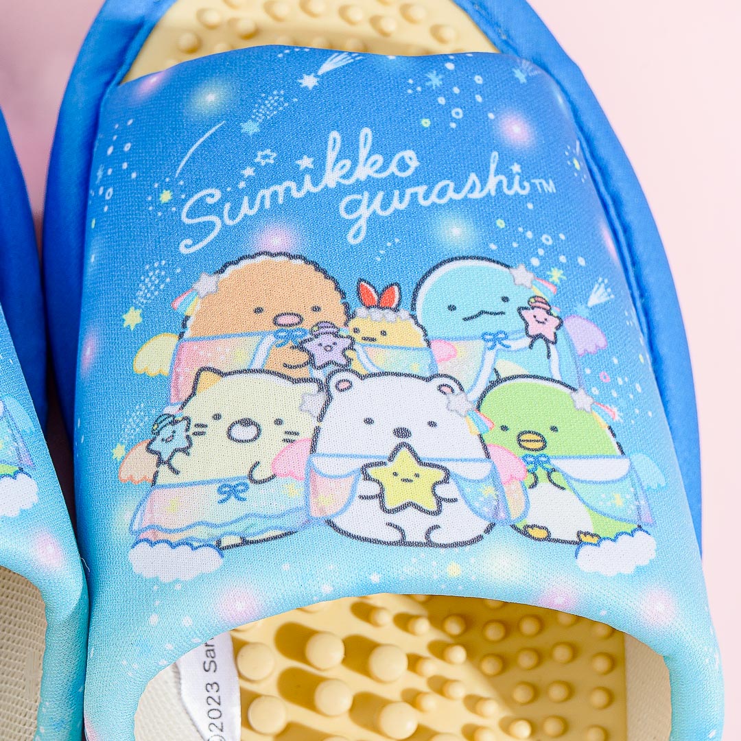Sumikko Gurashi Night Fairies Accupressure Slippers - Blue