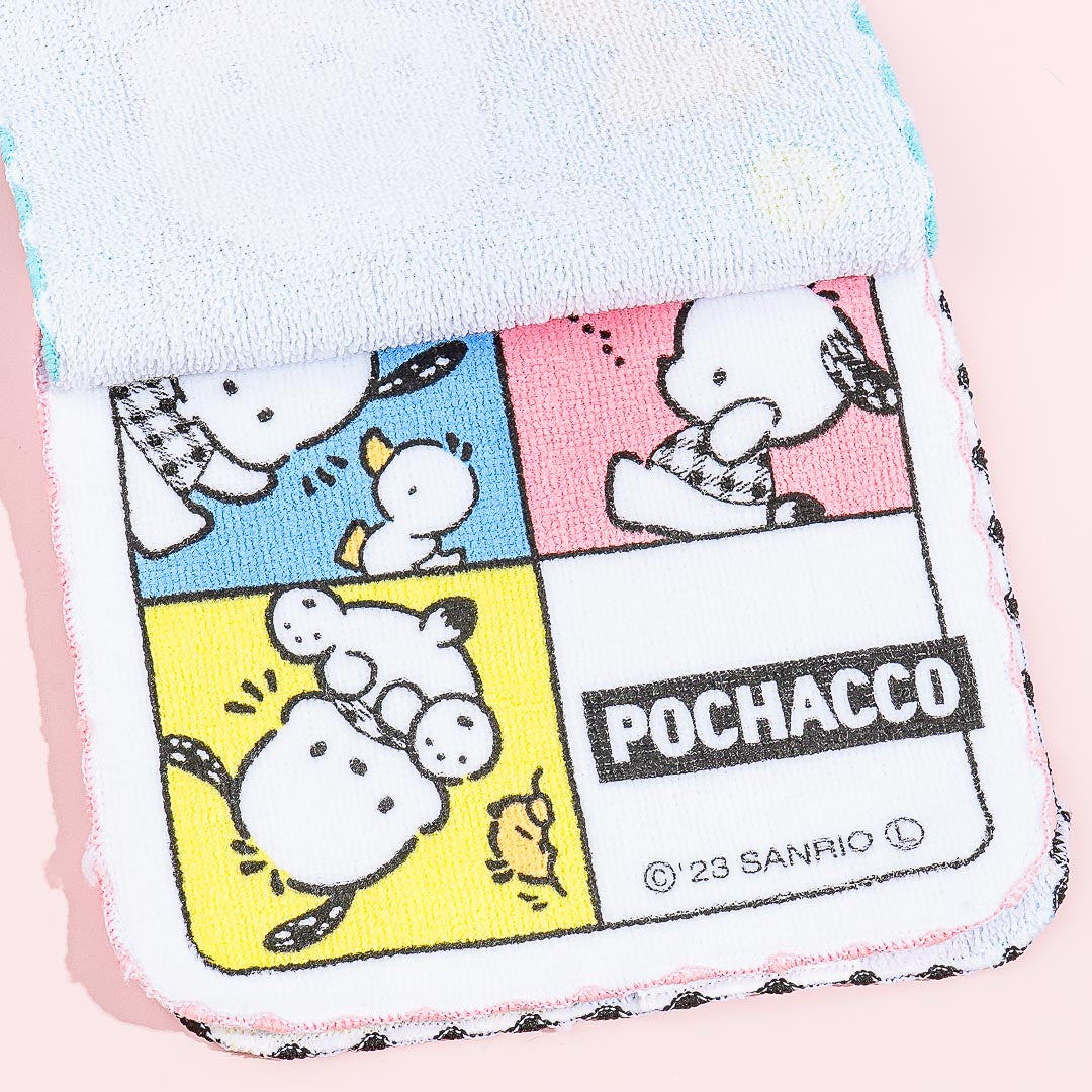 Pochacco Gingham Shirt Day Mini Towel Set - 3 pcs