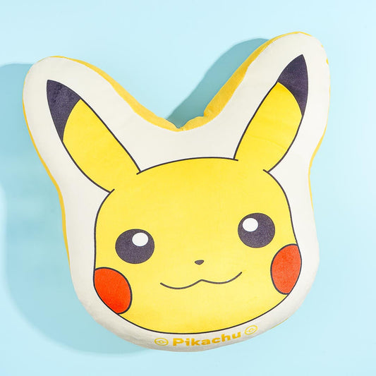 Happy Pikachu Mochi Mochi Face Cushion