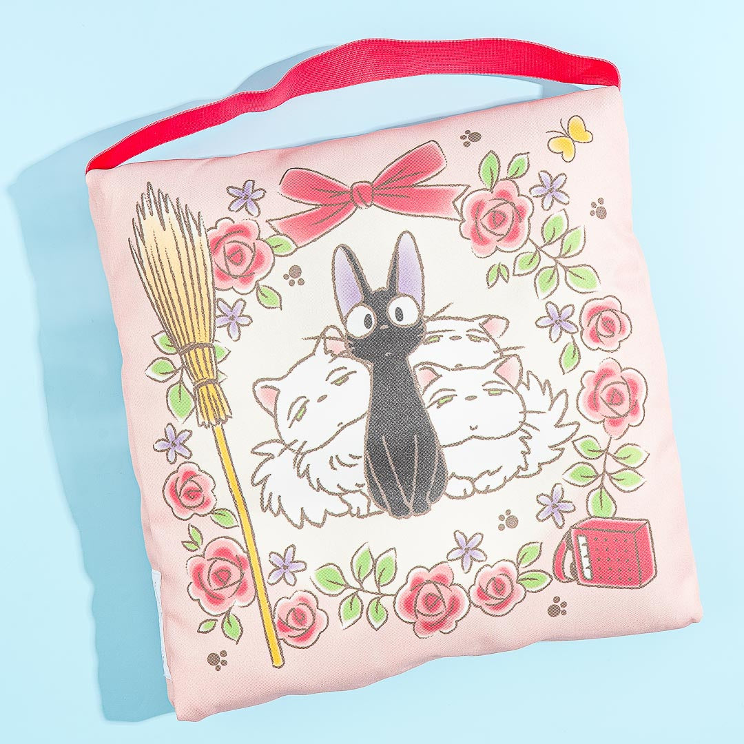 Kiki’s Delivery Service Rose Garden Seat Cushion
