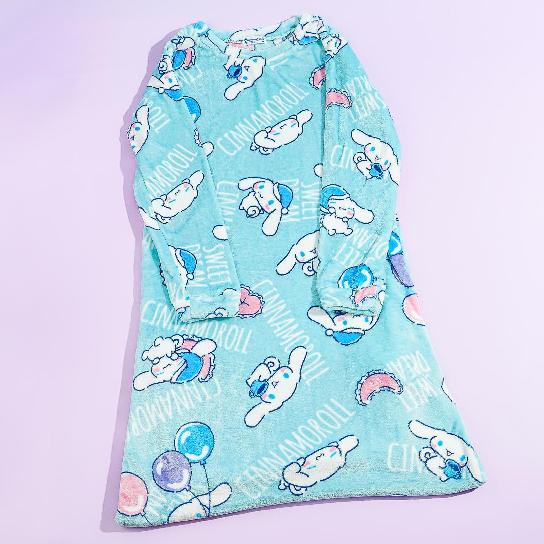 Cinnamoroll Fleece Nightgown - Medium