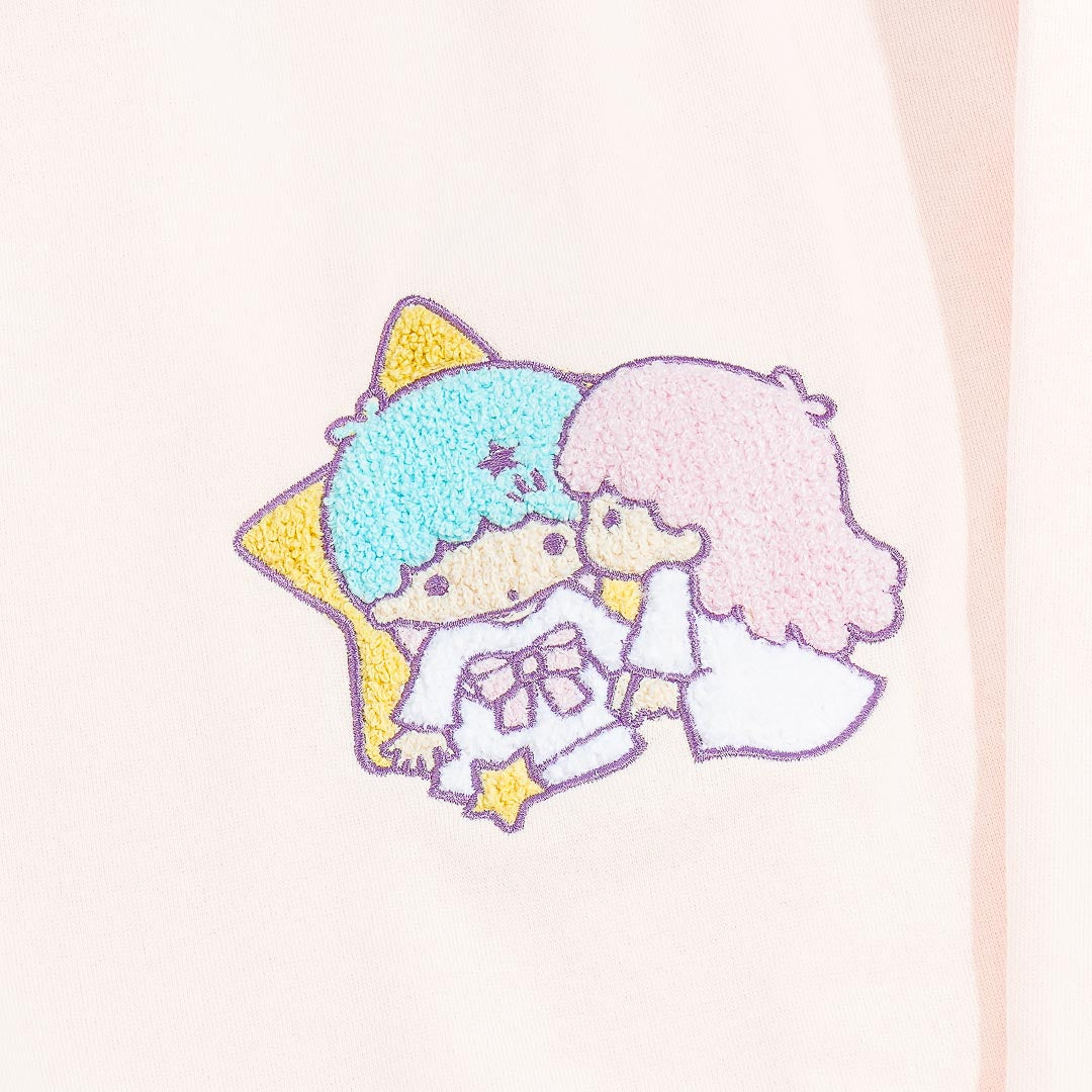 Little Twin Stars Embroidered Sweatshirt
