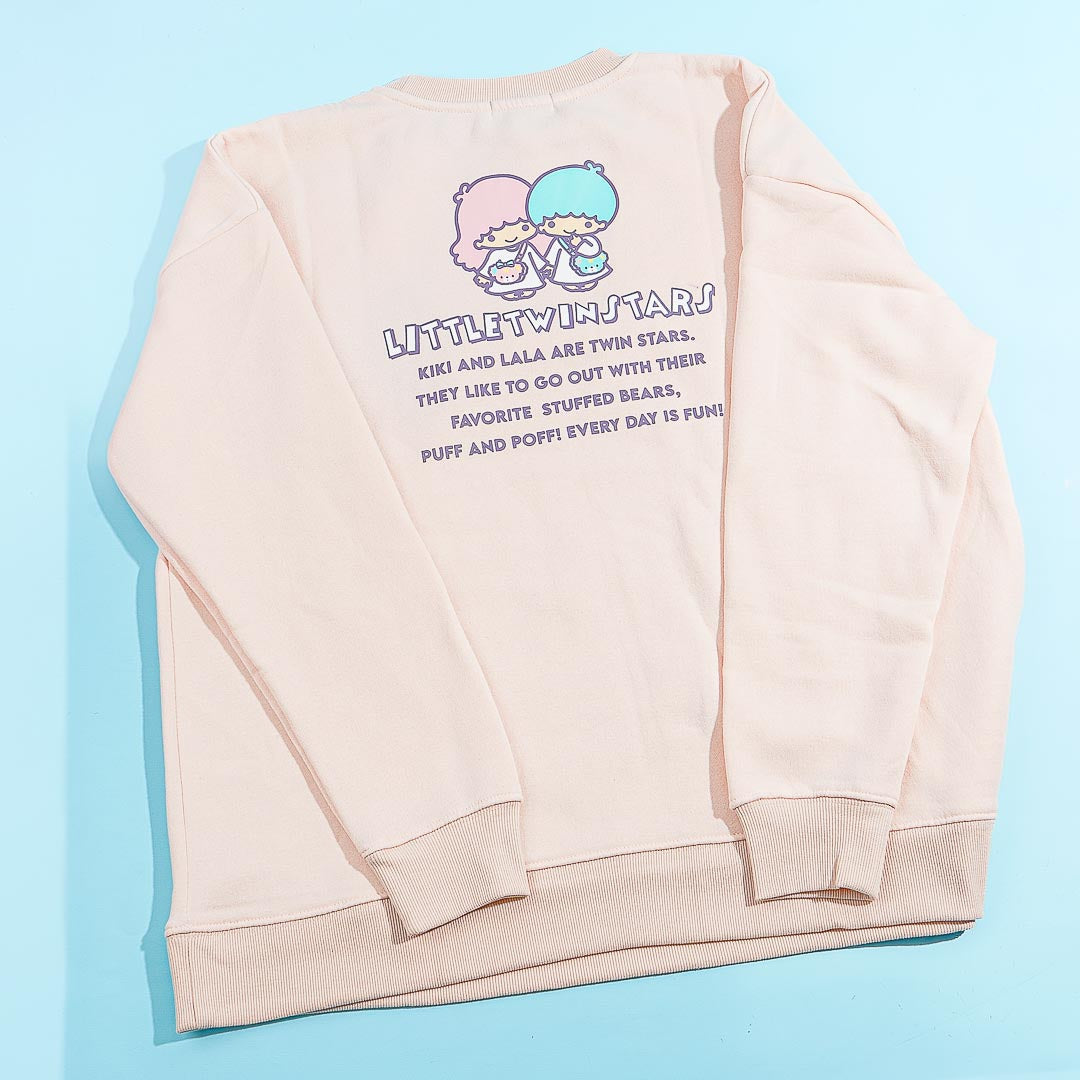 Little Twin Stars Embroidered Sweatshirt