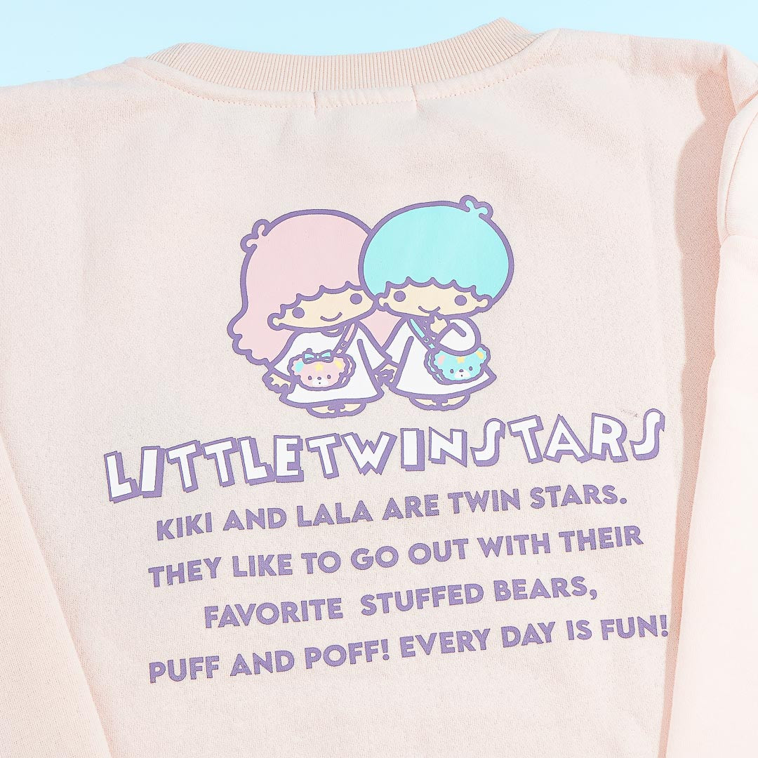 Little Twin Stars Embroidered Sweatshirt