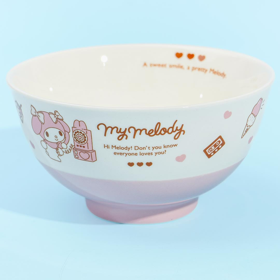 My Melody Sweet Smile Porcelain Bowl