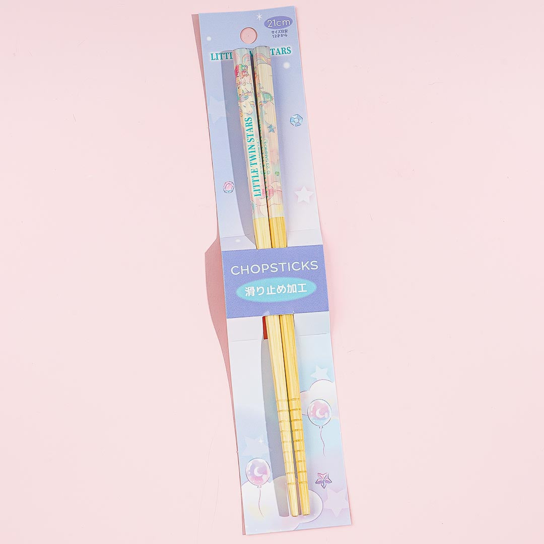 Little Twin Stars & The Glitter Unicorn Bamboo Chopsticks