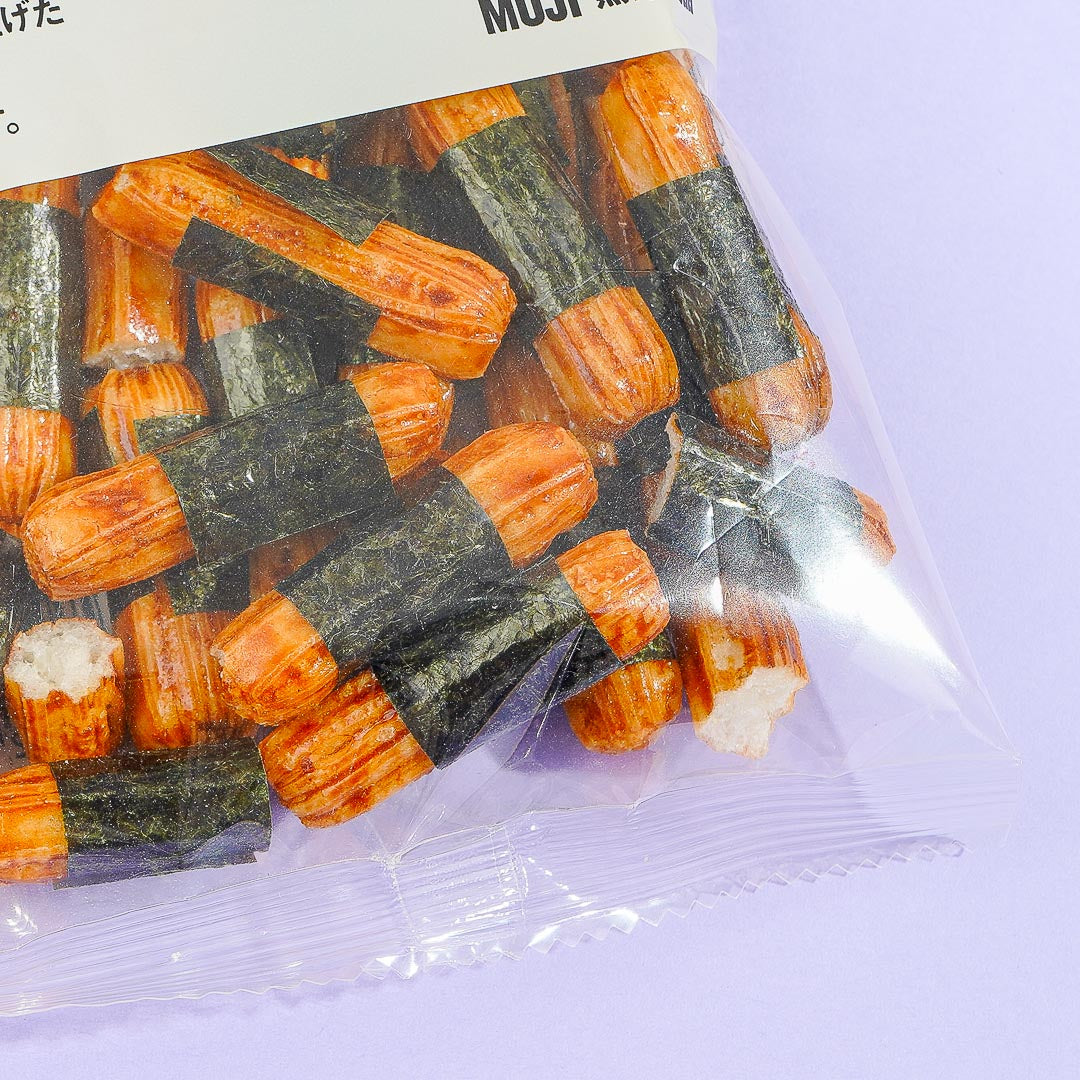 MUJI Seaweed Roll Rice Crackers