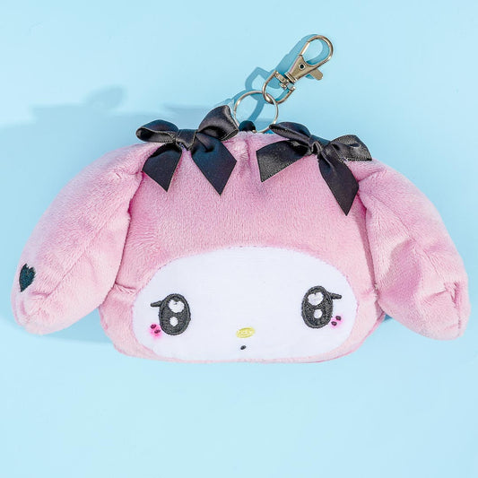 My Melody Ururu Heart Plushie Pass Case