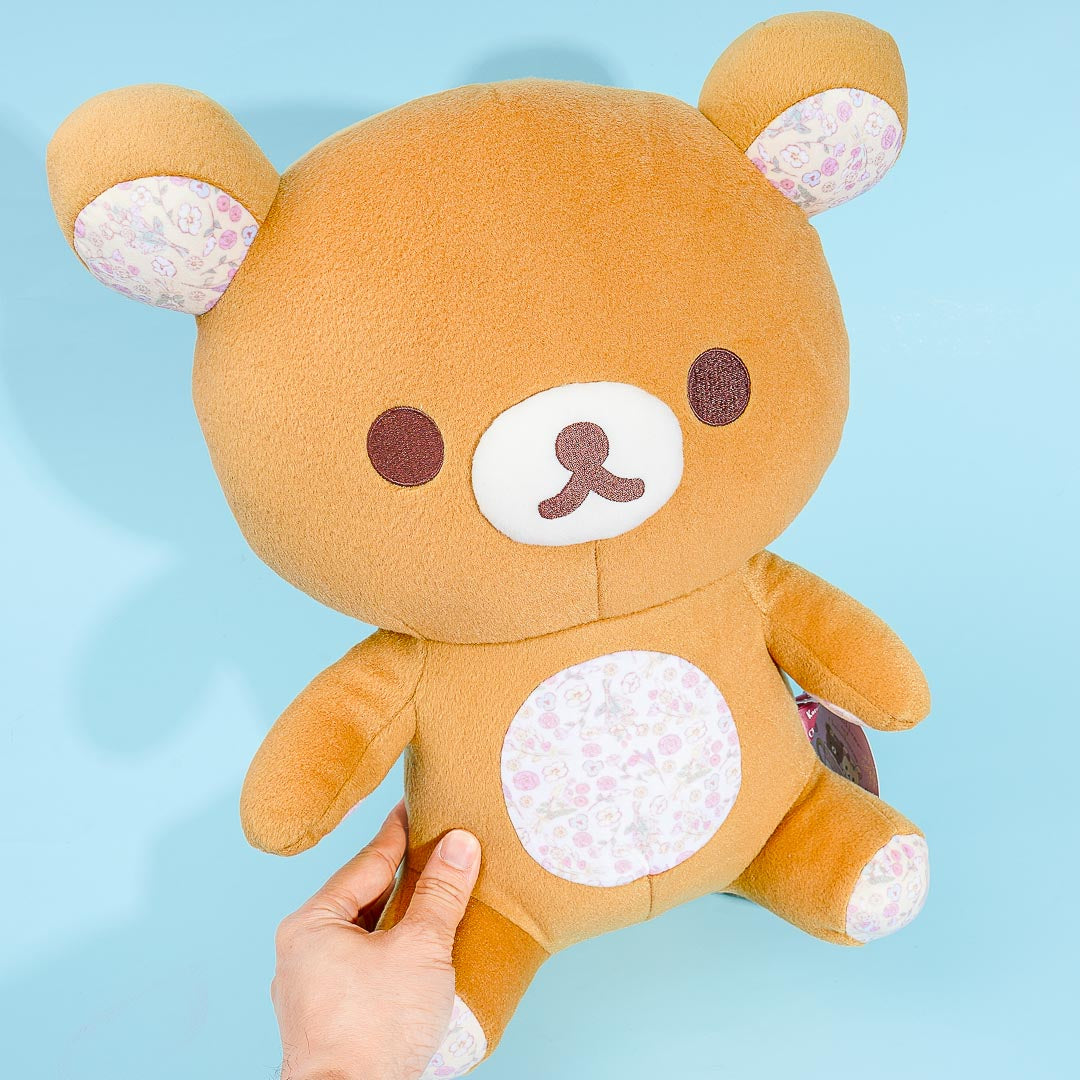 Rilakkuma Korikogu Flower Tea Time Plushie - Big