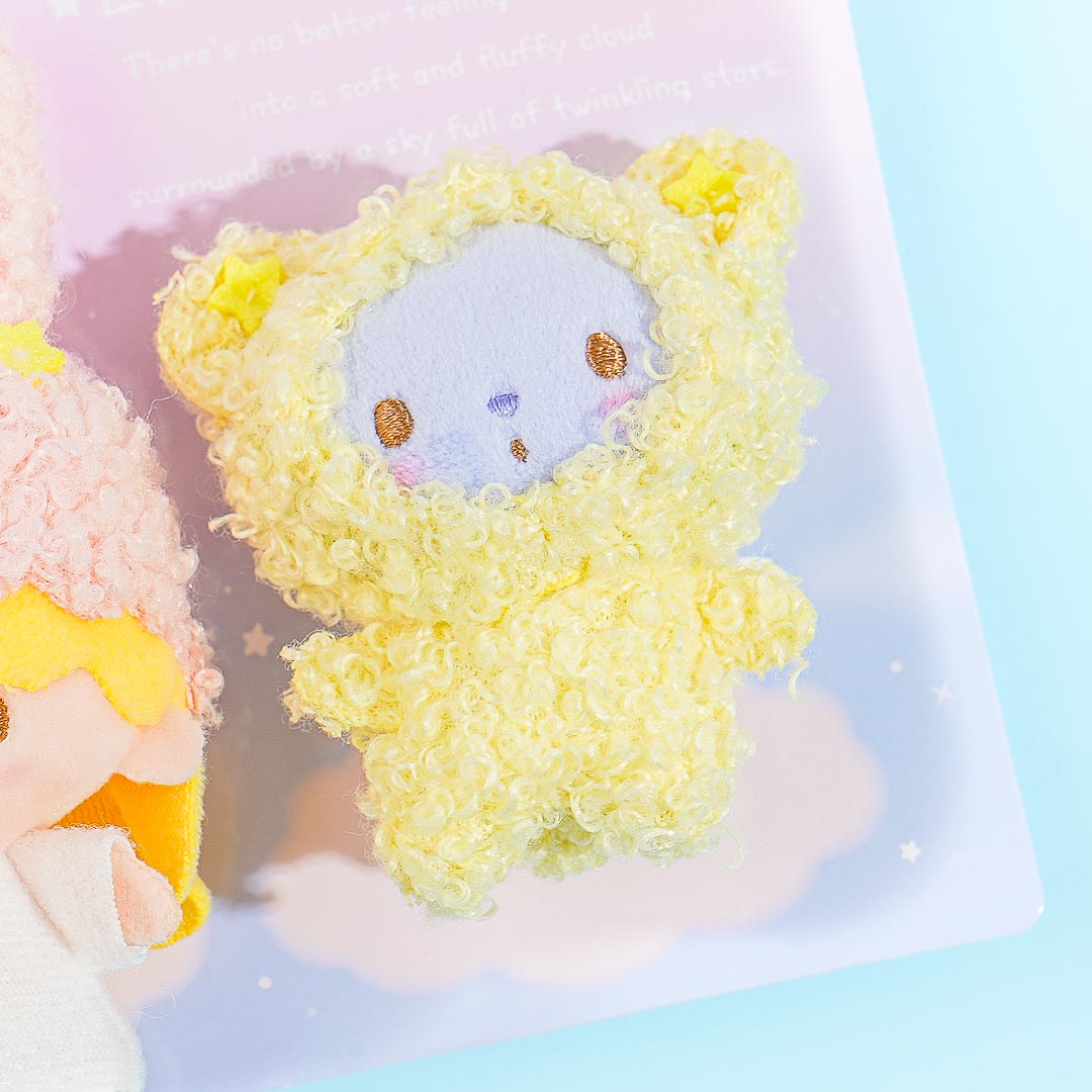 Little Twin Stars Fuwa Fuwa Fancy Brooch Set - Lala & Poff