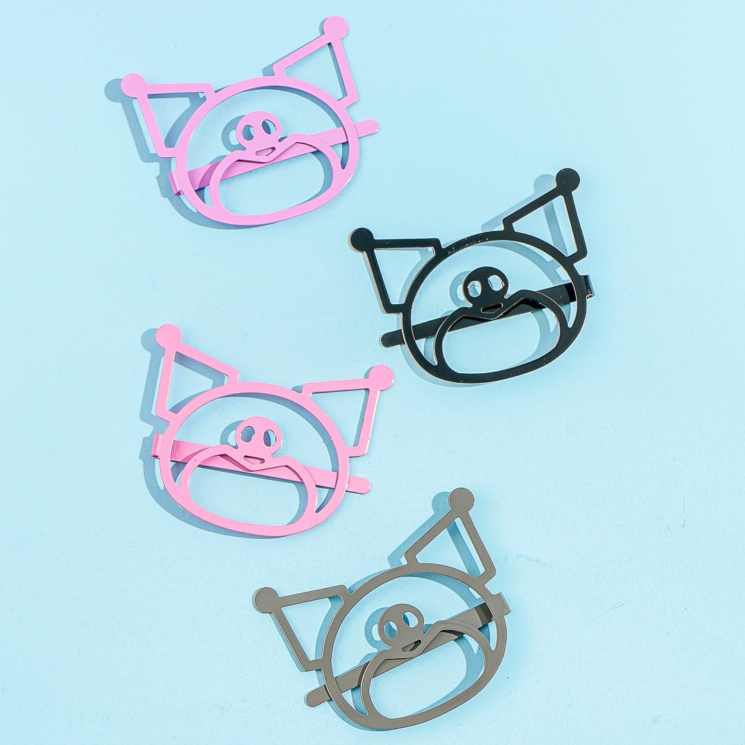 Kuromi Colorful Hair Clip Set