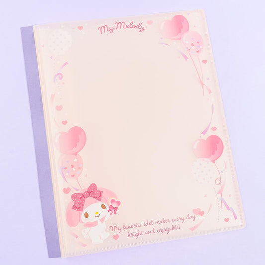 My Melody Party Clear Book Folder
