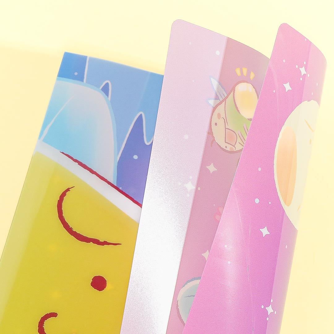 Ojarumaru x Pompompurin A4 File Folder Set - 2 pcs
