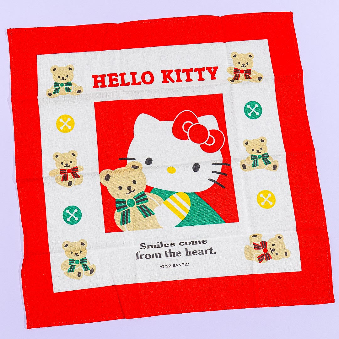 Hello Kitty Bear Hug Handkerchief Set
