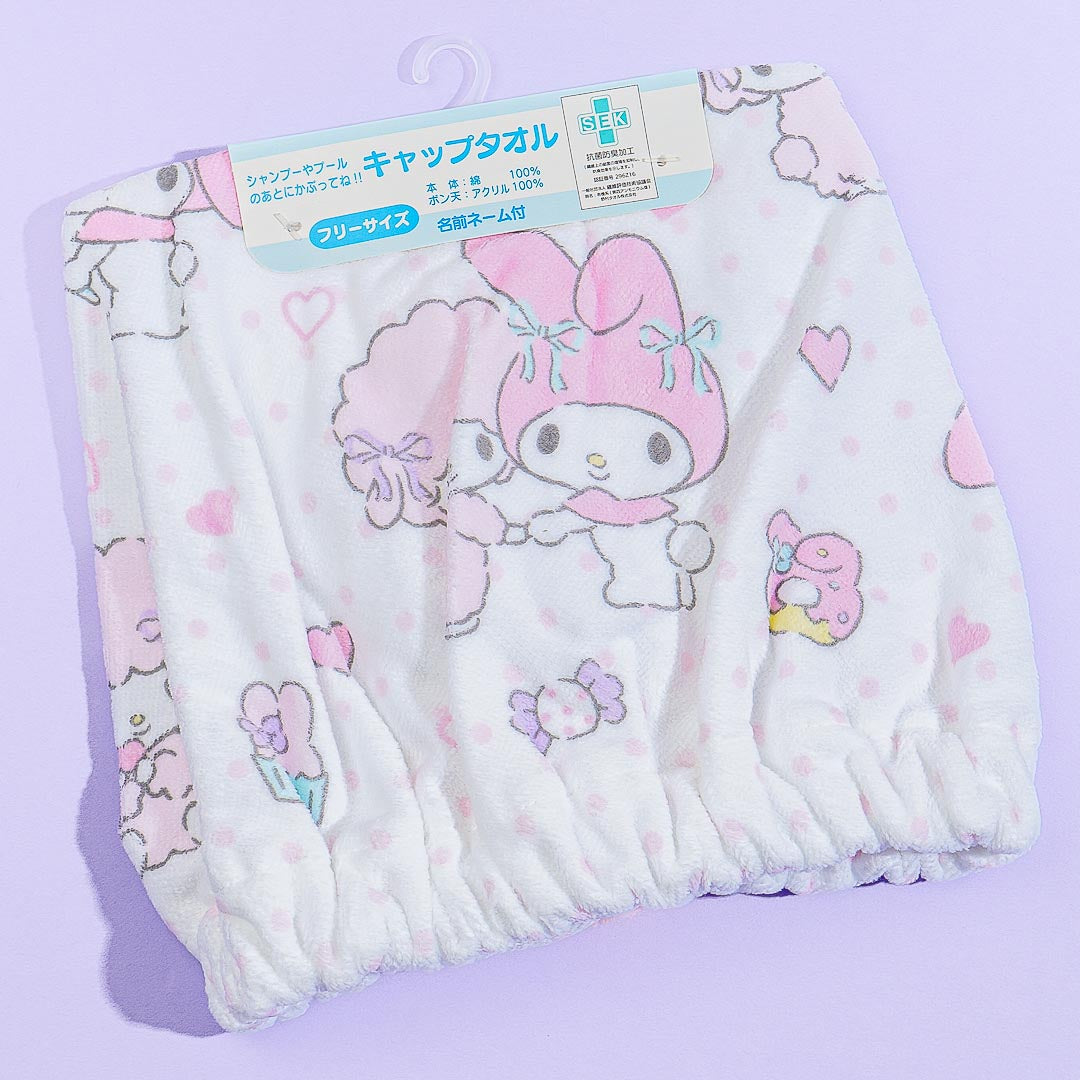 My Melody & My Sweet Piano Besties Towel Cap