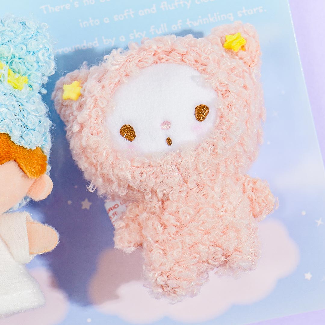 Little Twin Stars Fuwa Fuwa Fancy Brooch Set - Kiki & Puff