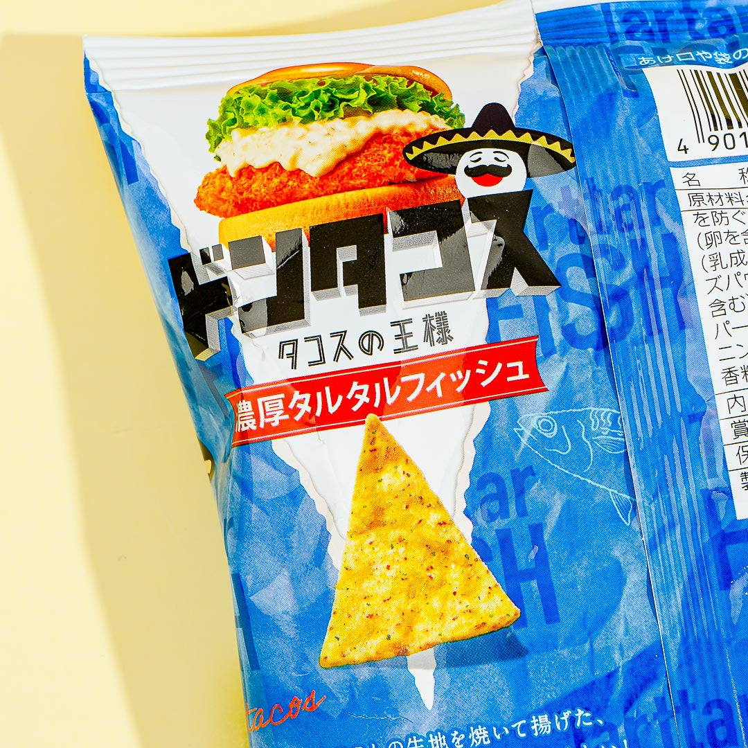 Koikeya Don Tacos Tortilla Chips - Rich Tartare Fish