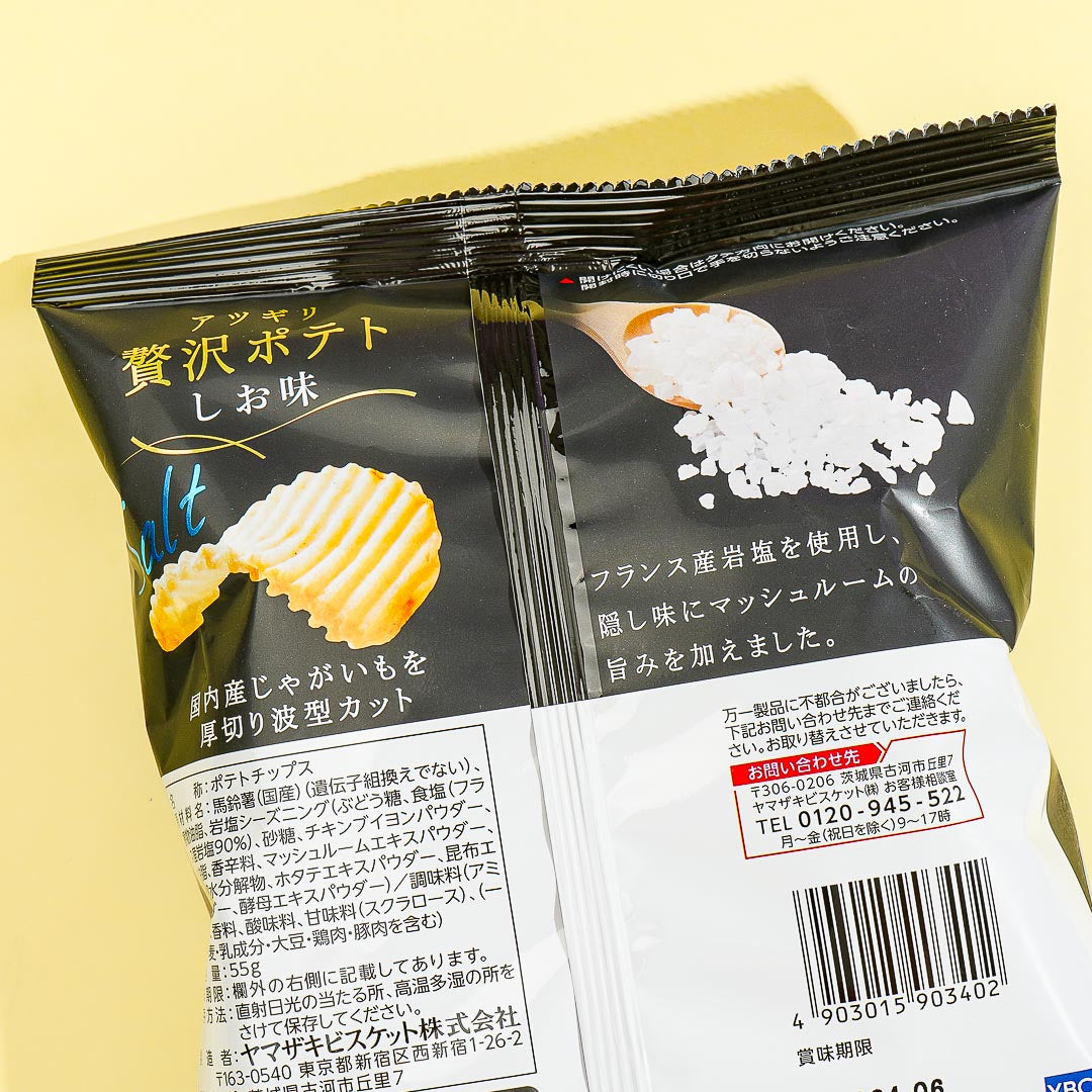 YBC Atsugiri Luxury Potato Chips - French Rock Salt