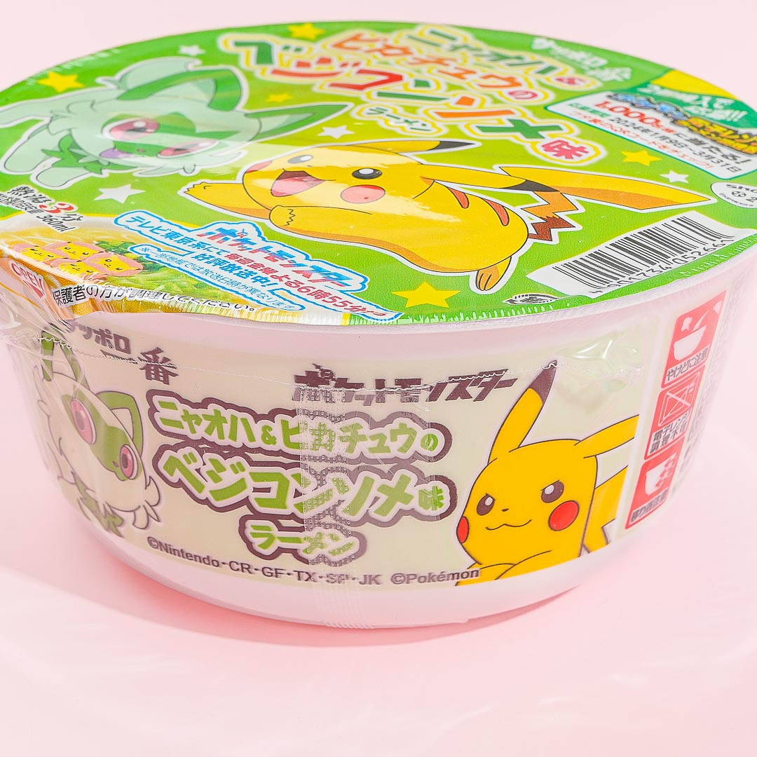 Pokemon Sapporo Ichiban Noodle Bowl - Veggie Consomme