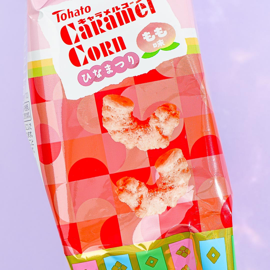 Tohato Doll’s Festival Caramel Corn - Peach