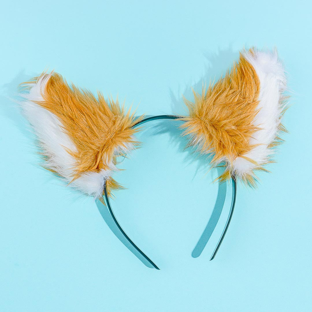 Fox Ears Headband and Tail Set