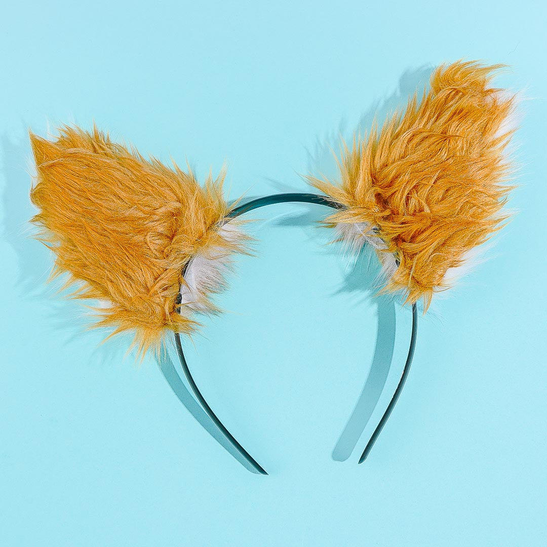 Fox Ears Headband and Tail Set