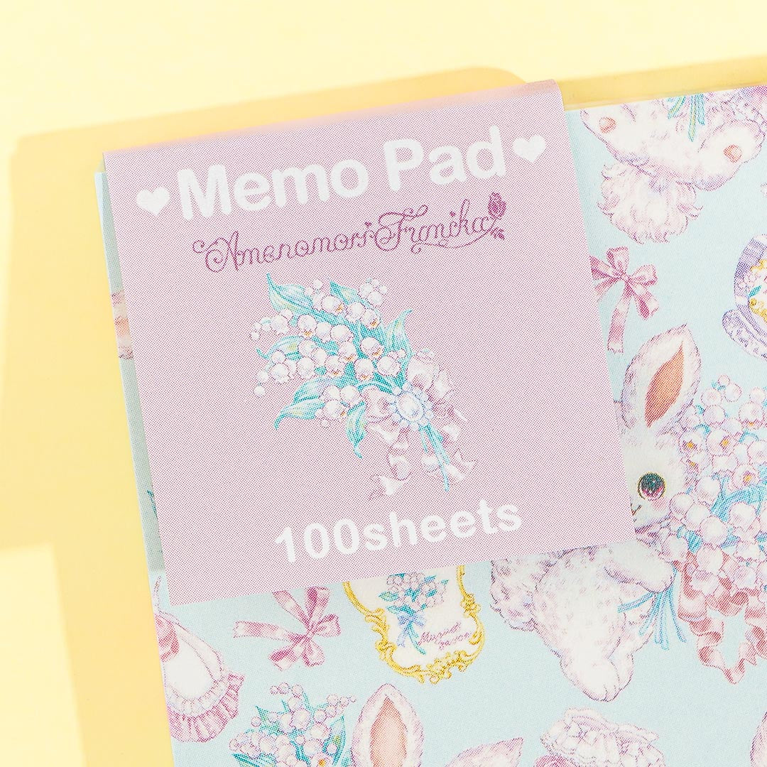 Amenomori Fumika Spring Memo Pad